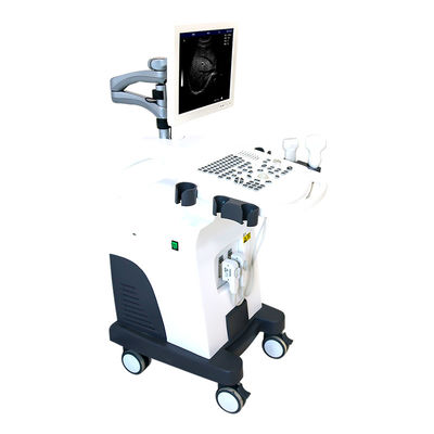 4 Probe Trolley 4D Color Doppler Ultrasound Scanner