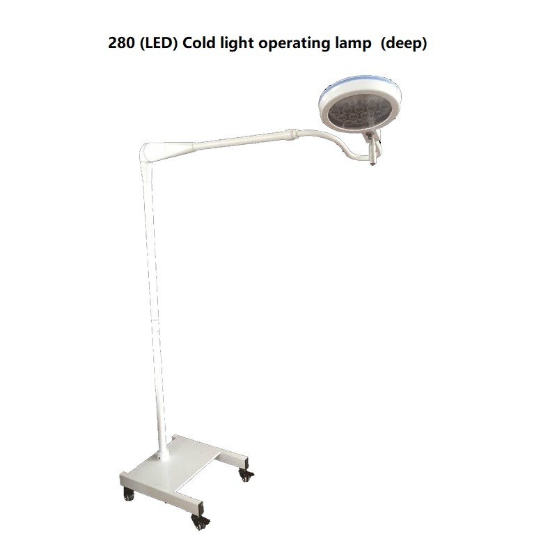 Four Castors Examination Light Mobile, Floor Medical Led Light For