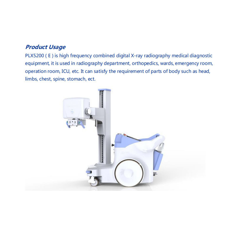 Emergency Room X Ray Equipment Radiological X Ray System 40 125kv