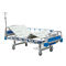2 Cranks Manual Electric Medical Bed Electric Hospital Bed With Folding Side Rails