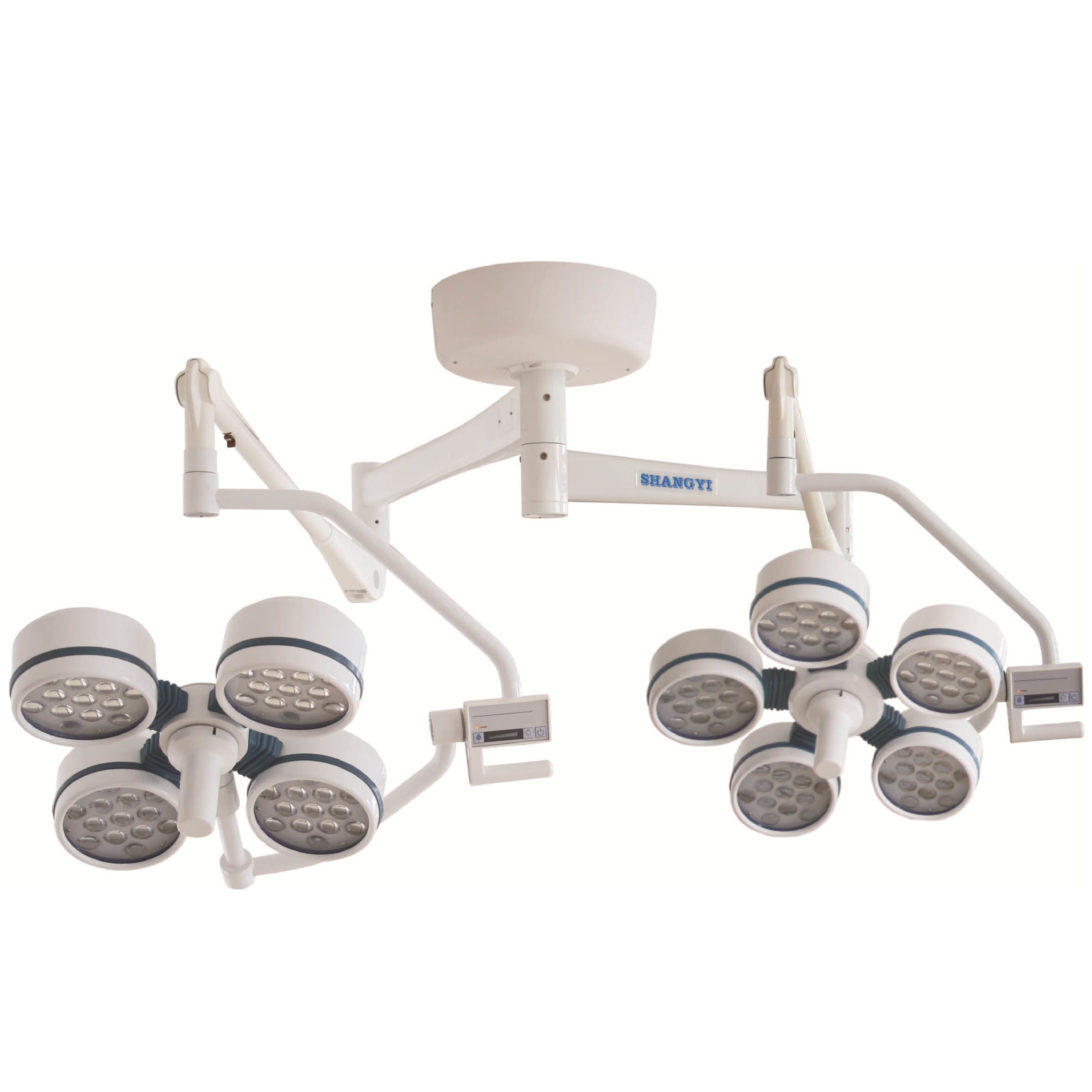 Professional Medical LED Light OT Lamp , Dual Arm Examination Light