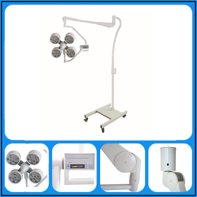 Vintage Surgical Medical LED Light With Wheels , Clinic Portable Exam