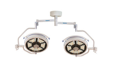 Double Arm Ceiling Mounted LED Operating Room Lamp With 120,000Lux For Hospital