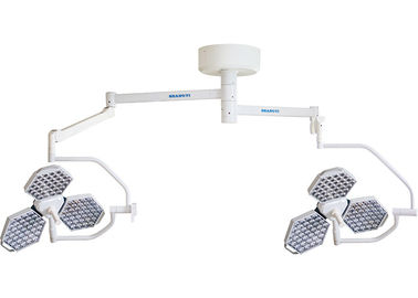 Double Dome LED Surgical Operating Light With 6 Joints Arm Group Ceiling Type 120 W