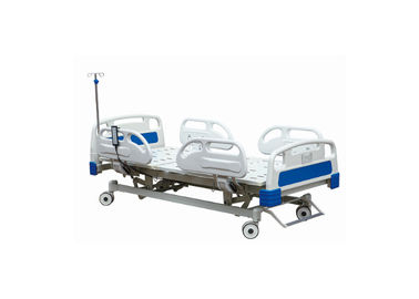 Multifunction Electric Hospital Patient Bed , Hospital Bed With Mattress / Side Rails