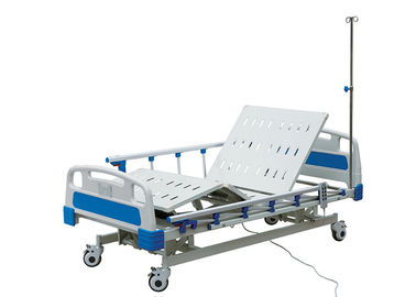Three Function Electric Hospital Patient Bed With Aluminium Side Rail / Adjustable Height