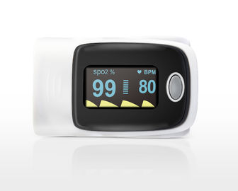 handheld Patient Monitor Machine OLED Fingertip Pulse Oximeter