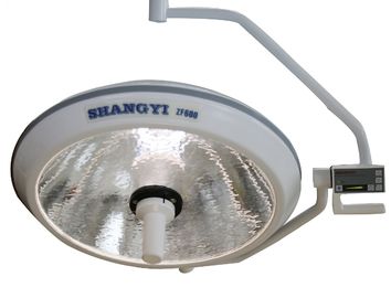 Diameter 60cm Ceiling Shadowless Operation Lamp With Two Halogen Bulbs