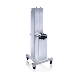 Double Tubes UV Sterilization Medical Devices Trolley White Color AC220V