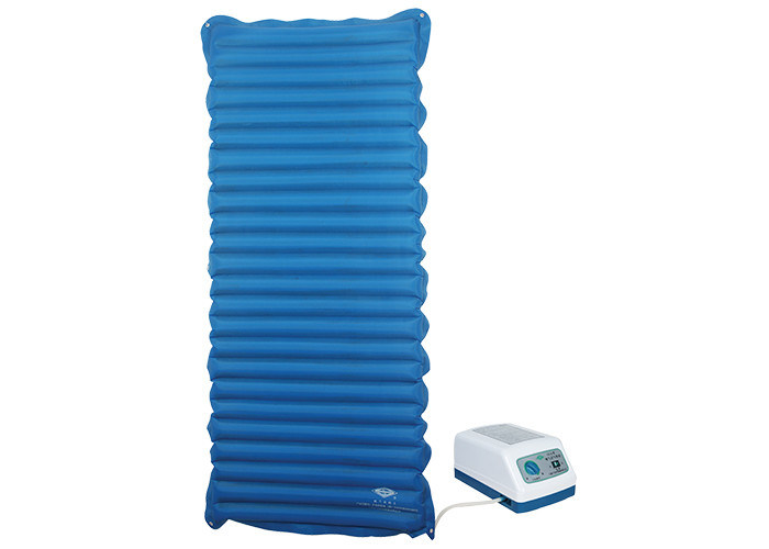 12.5W Blue Nylon Cloth Medical Air Mattress Bed For Hospital Home 20DB