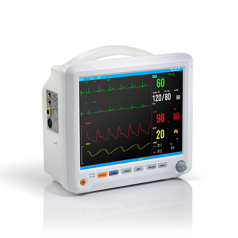 12.1 Inch 6 Paramters Portable Vital Signs Monitoring Machine For ICU ...