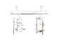 Ceiling Mounted Endoscopy Surgical Pendant , Bridge Type Operating Theatre Pendants