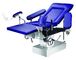 Bule Mattress 304 Staineless Still Hydraulic Operation Table Medical Delivery Use Surgical Bed
