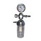 Stainless Steel Hospital Oxygen Flow Meter With Humidifier Multiple Assembly